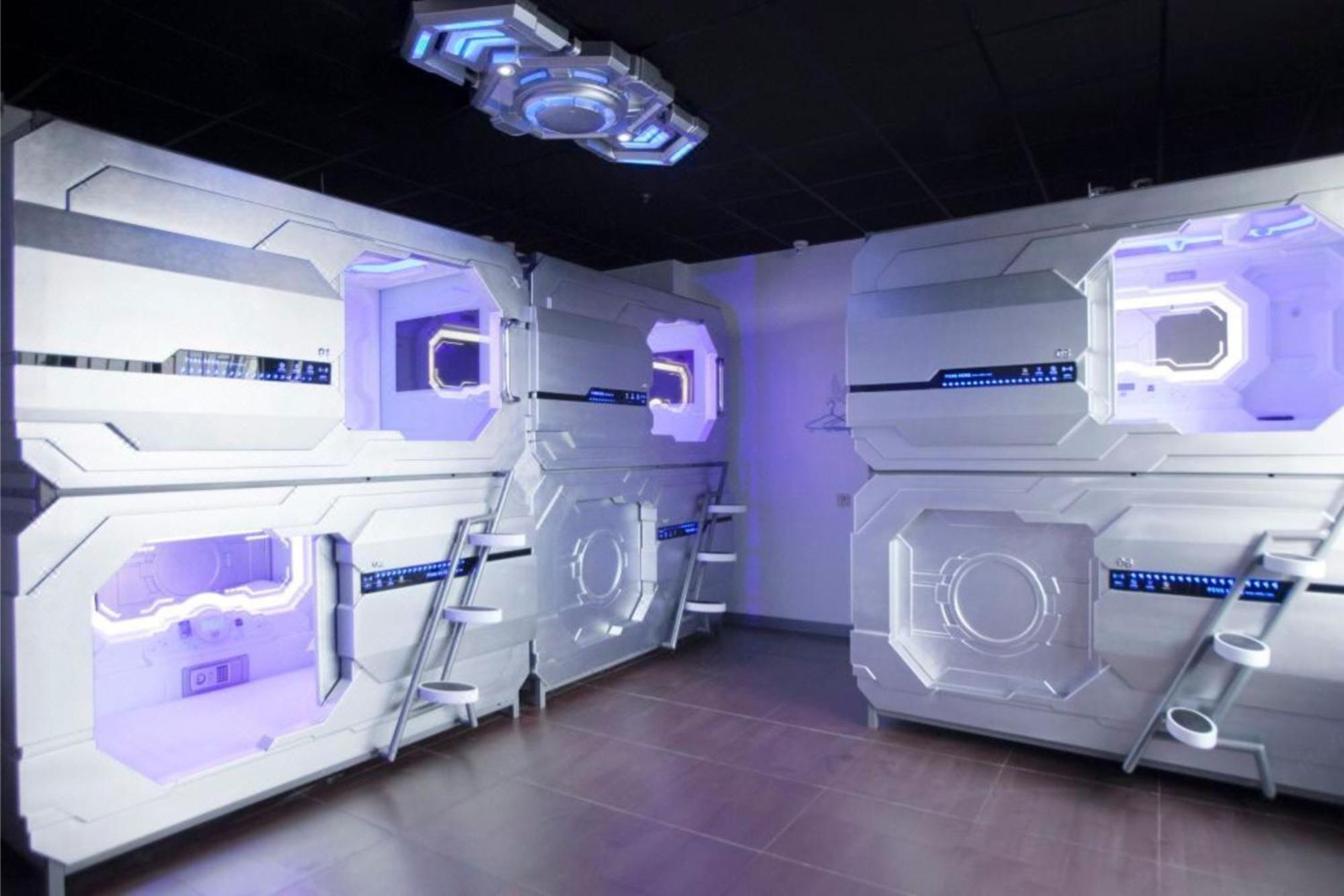 Zhuhai Dreamers Capsule Hotel Ngoại thất bức ảnh